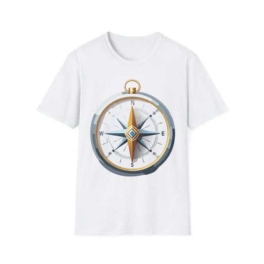 Compass T Shirt, Compass Shirt, Shirt with Compass, Navigator Shirt