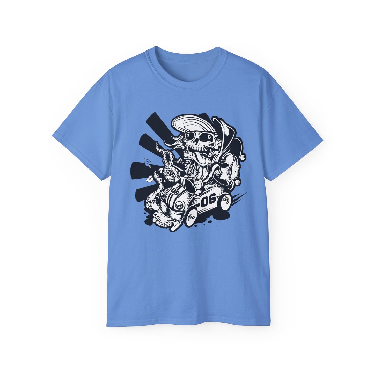 Skull Tee Shirt, Skull Graphic T‑Shirt, Cartoon Graphic T-Shirt, Art Design Shirt, Skull Tee Shirts