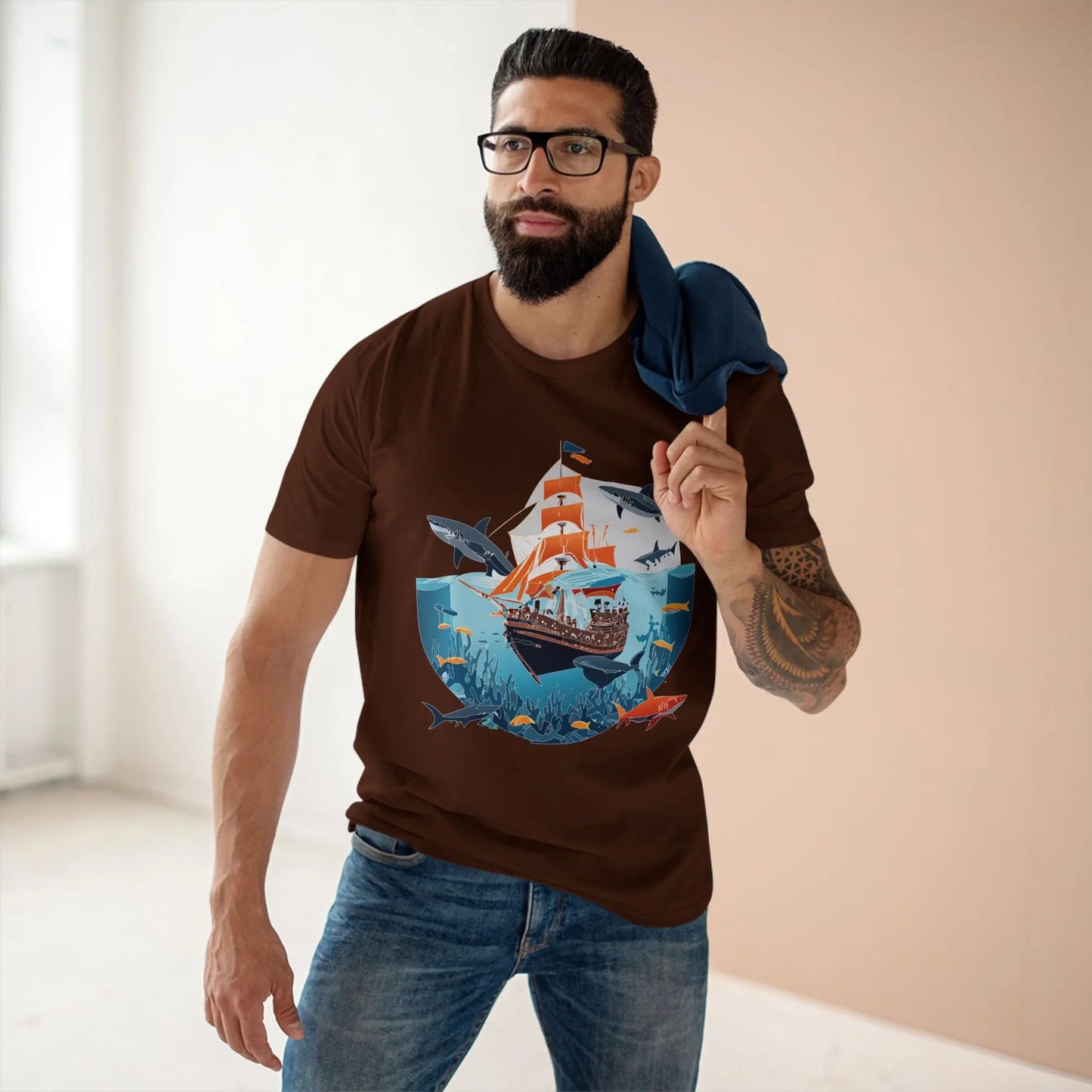 Ocean Coast Shirts, Ocean Shirt - SudokuS