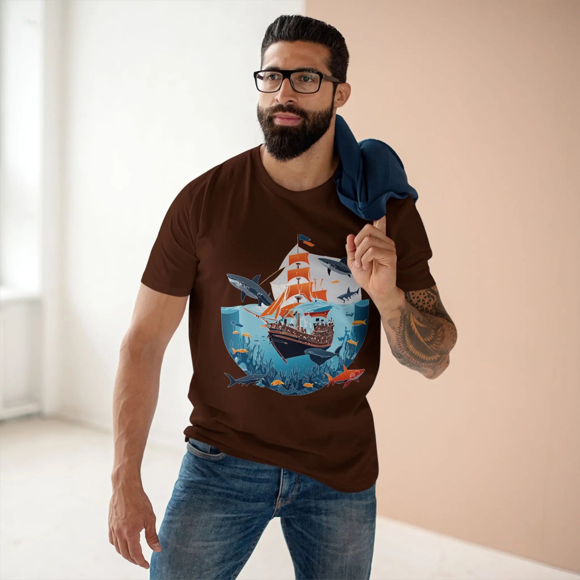 Ocean Coast Shirts, Ocean Shirt - SudokuS