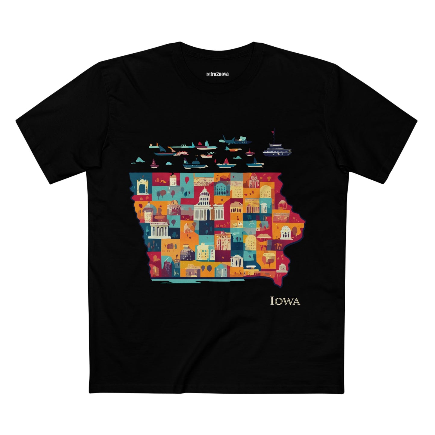 US State Shirts, Iowa Shirt