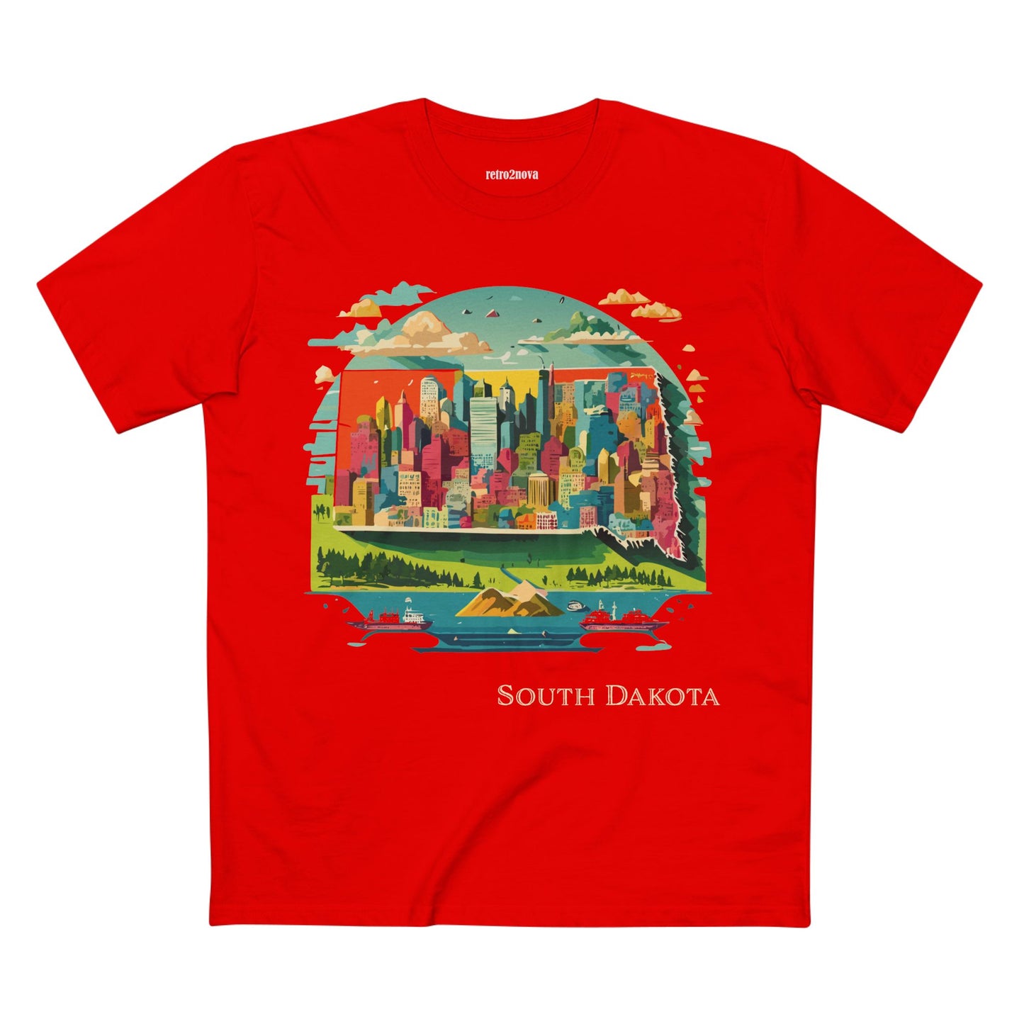 US State Shirts, South Dakota Shirt