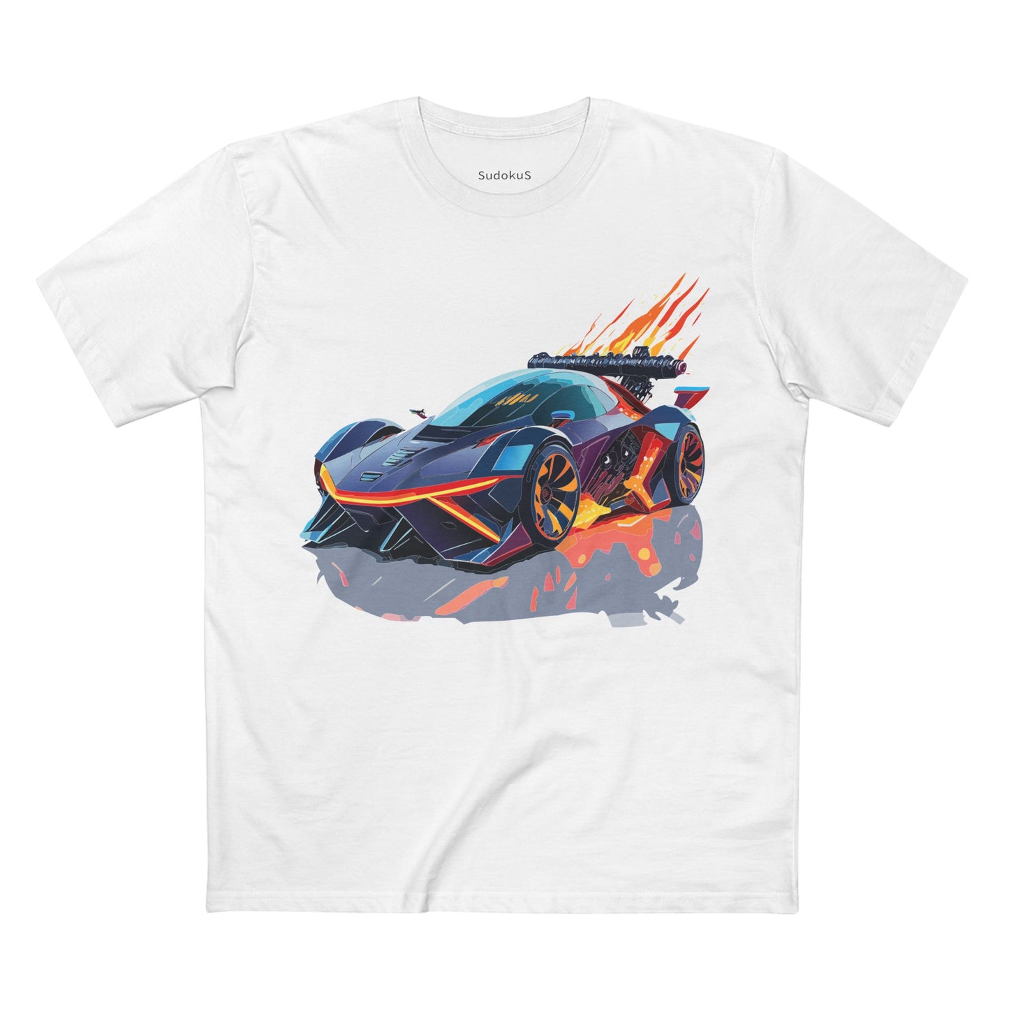 Hot Wheels Car Shirt Unisex Premium Cotton Tee With Unique Car Art Design For Fans