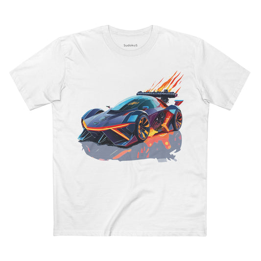 Hot Wheels Car Shirt Unisex Premium Cotton Tee With Unique Car Art Design For Fans