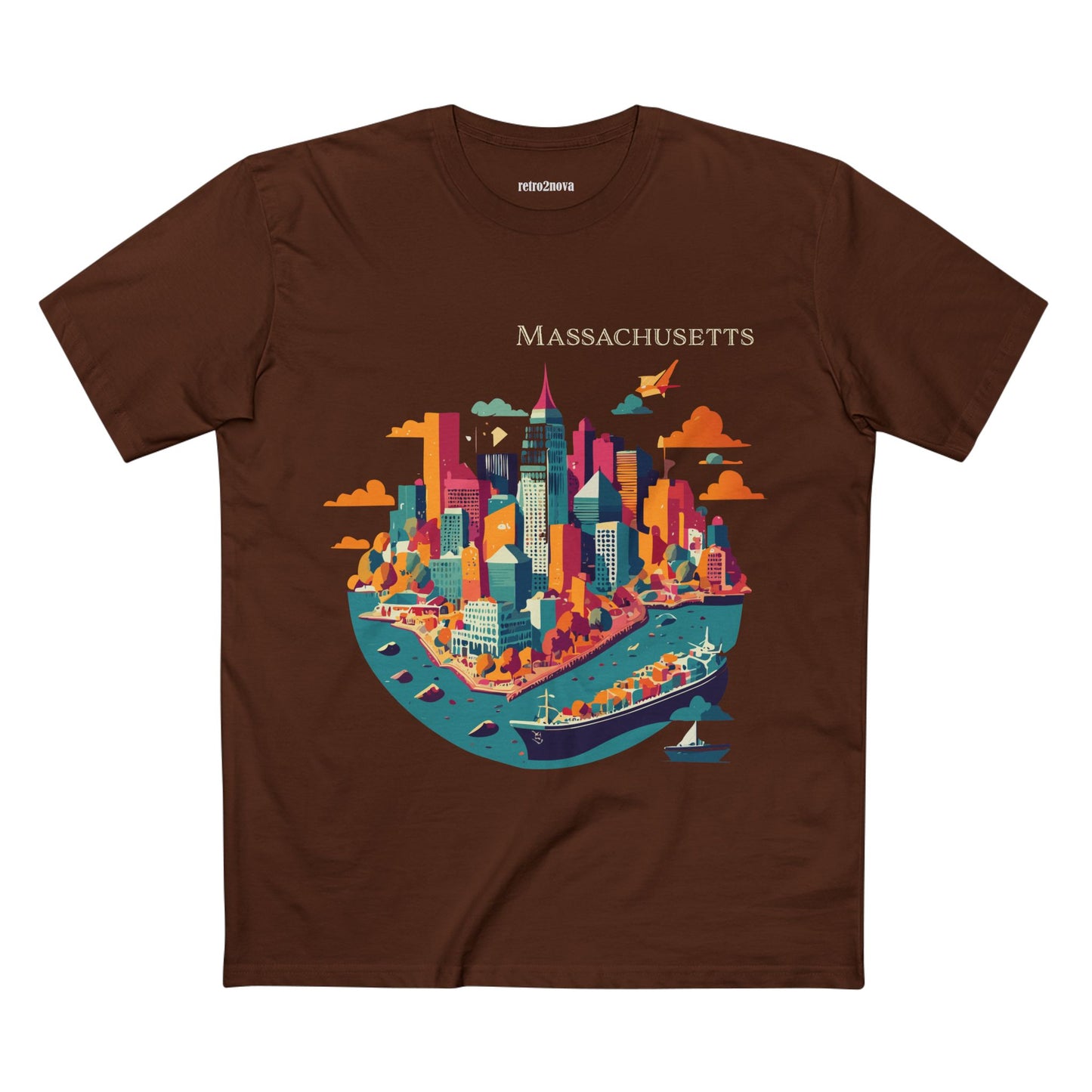 US State Shirts, Massachusetts Shirt