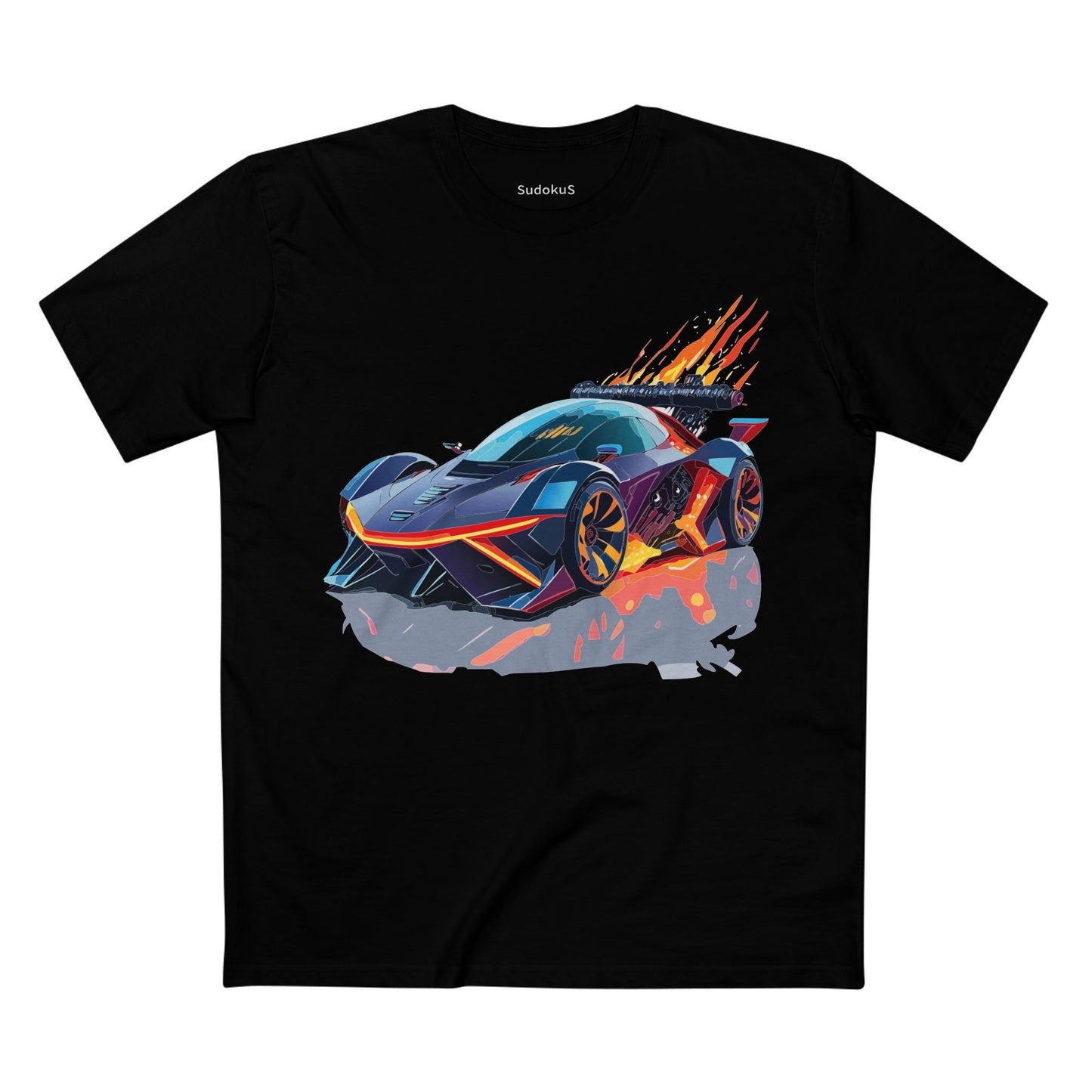 Hot Wheels Car Shirt Unisex Premium Cotton Tee With Unique Car Art Design For Fans