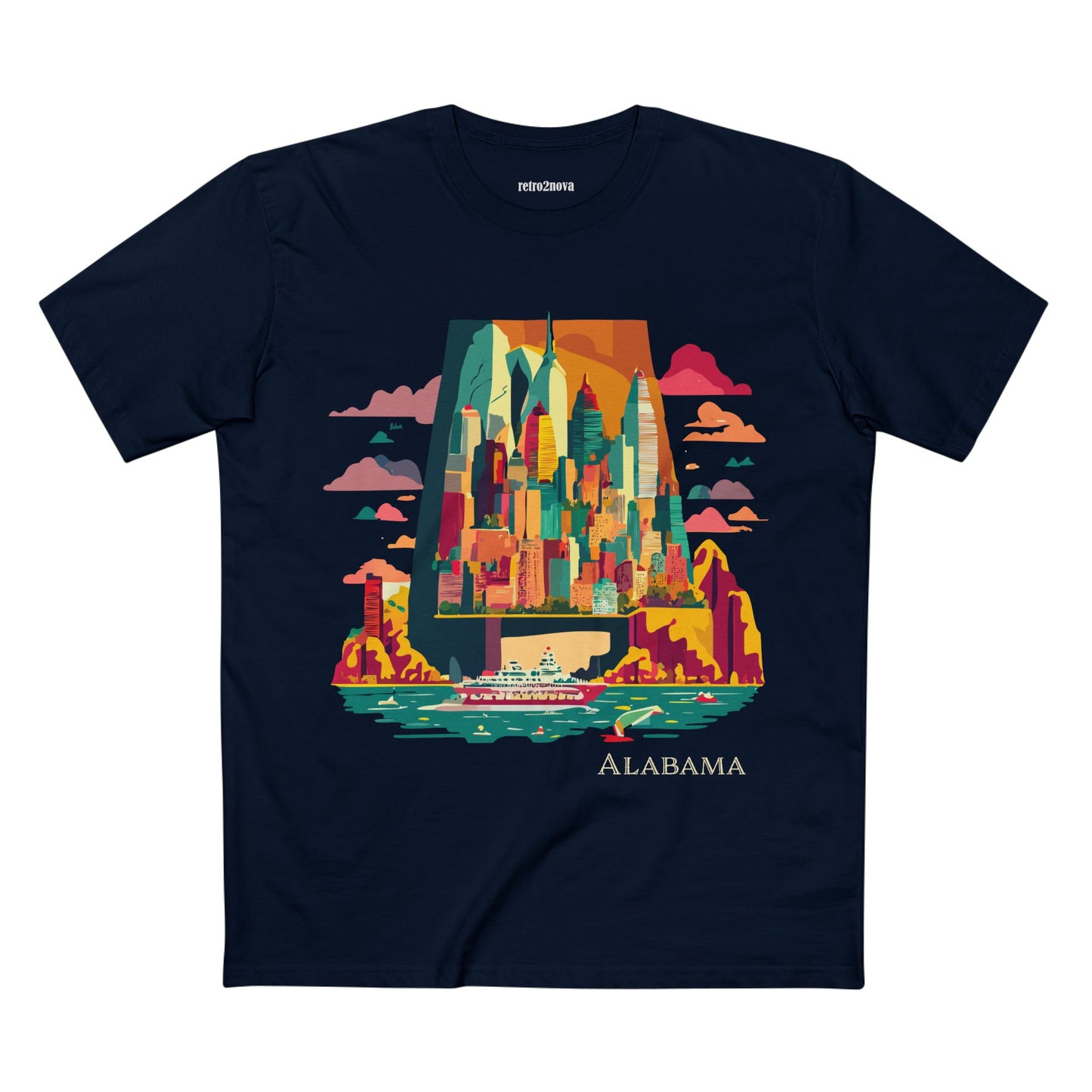 US State Shirts, Alabama Shirt