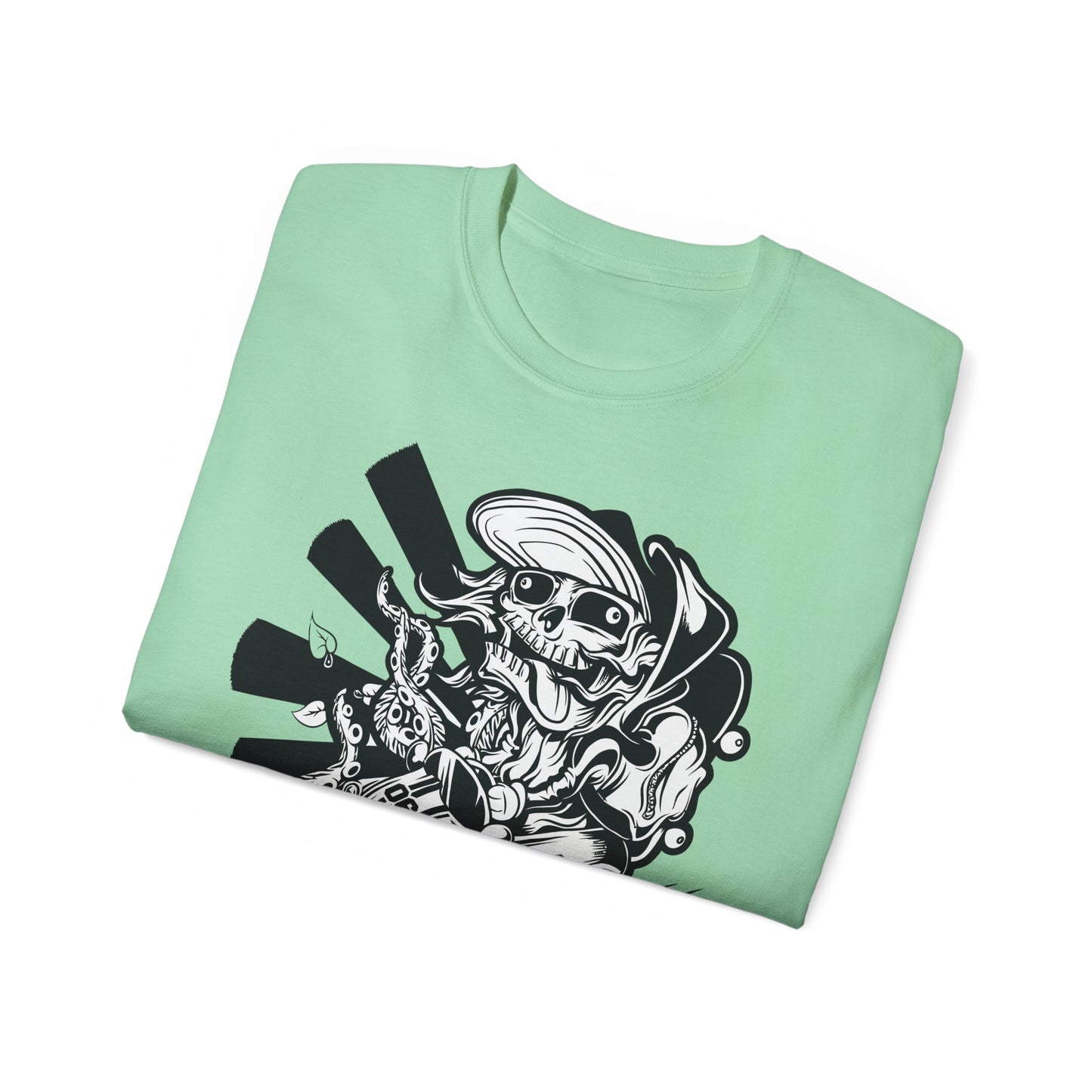 Skull Tee Shirt, Skull Graphic T‑Shirt, Cartoon Graphic T-Shirt, Art Design Shirt, Skull Tee Shirts