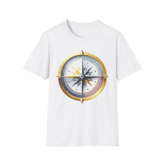 Compass T Shirt, Compass Shirt, Shirt with Compass, Navigator Shirt
