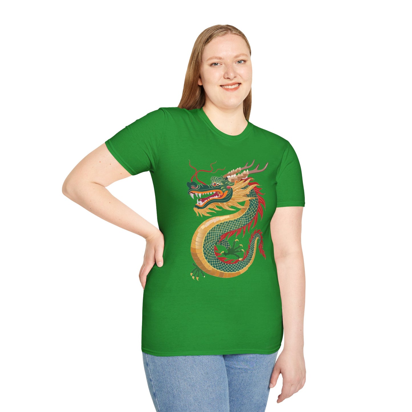 Dragon T Shirt, Dragon Shirt, Shirt with Animals, Animal Shirt