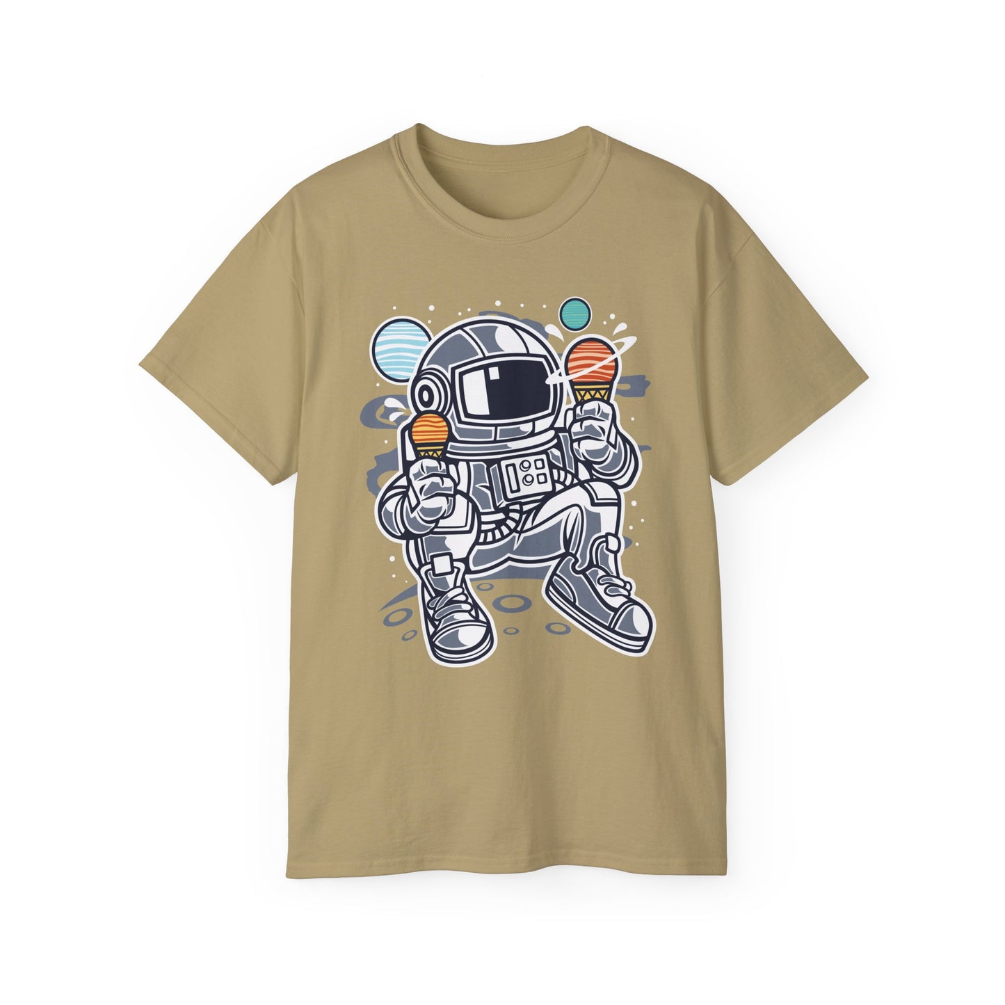 Astronaut Tee Shirt, Astronaut Graphic T‑Shirt, Cartoon Graphic T-Shirt, Art Design Shirt, Cosmos Tee Shirts