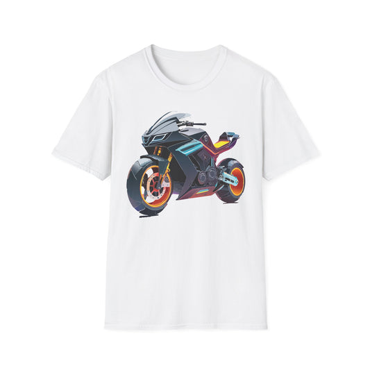 Bike T Shirt, Moto Shirt, Shirt with Motorcycle, MTB T Shirts