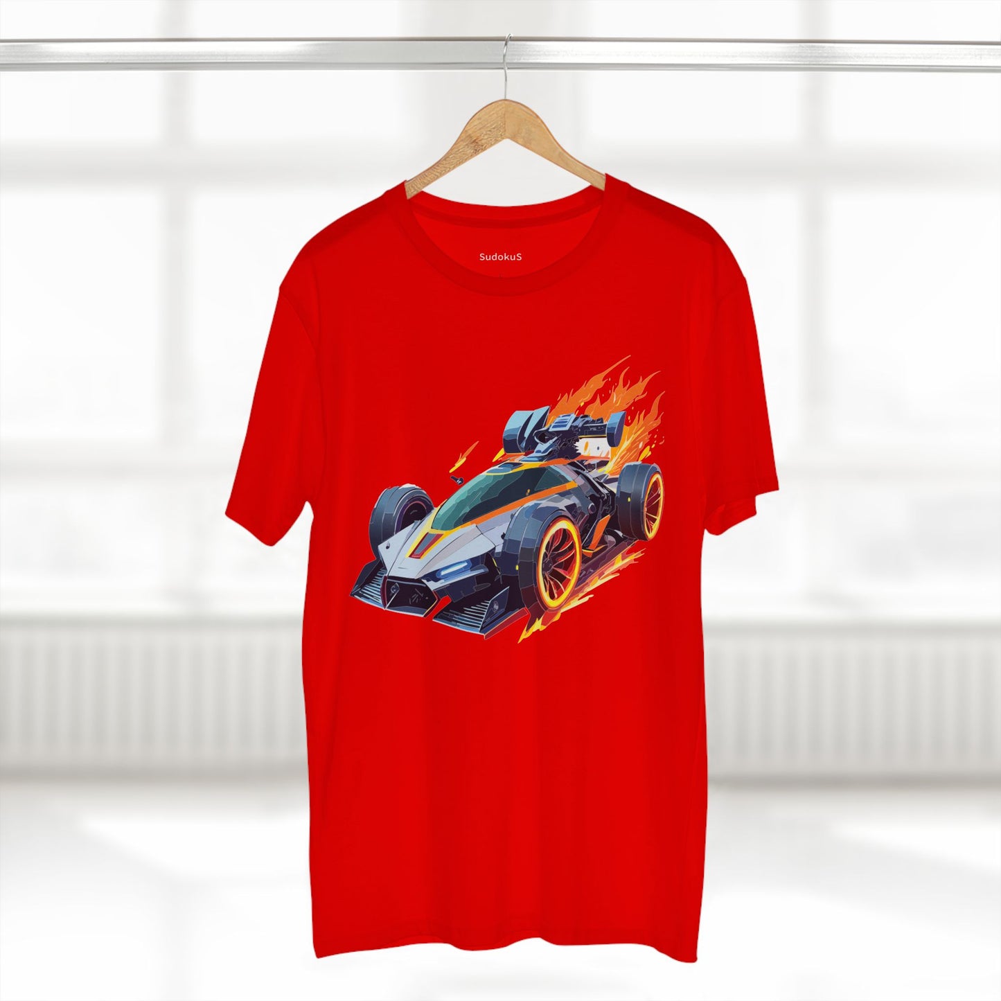Car Shirt Hot Wheels Unisex Premium Cotton Tee With Unique Art Design Crew Neck Edition