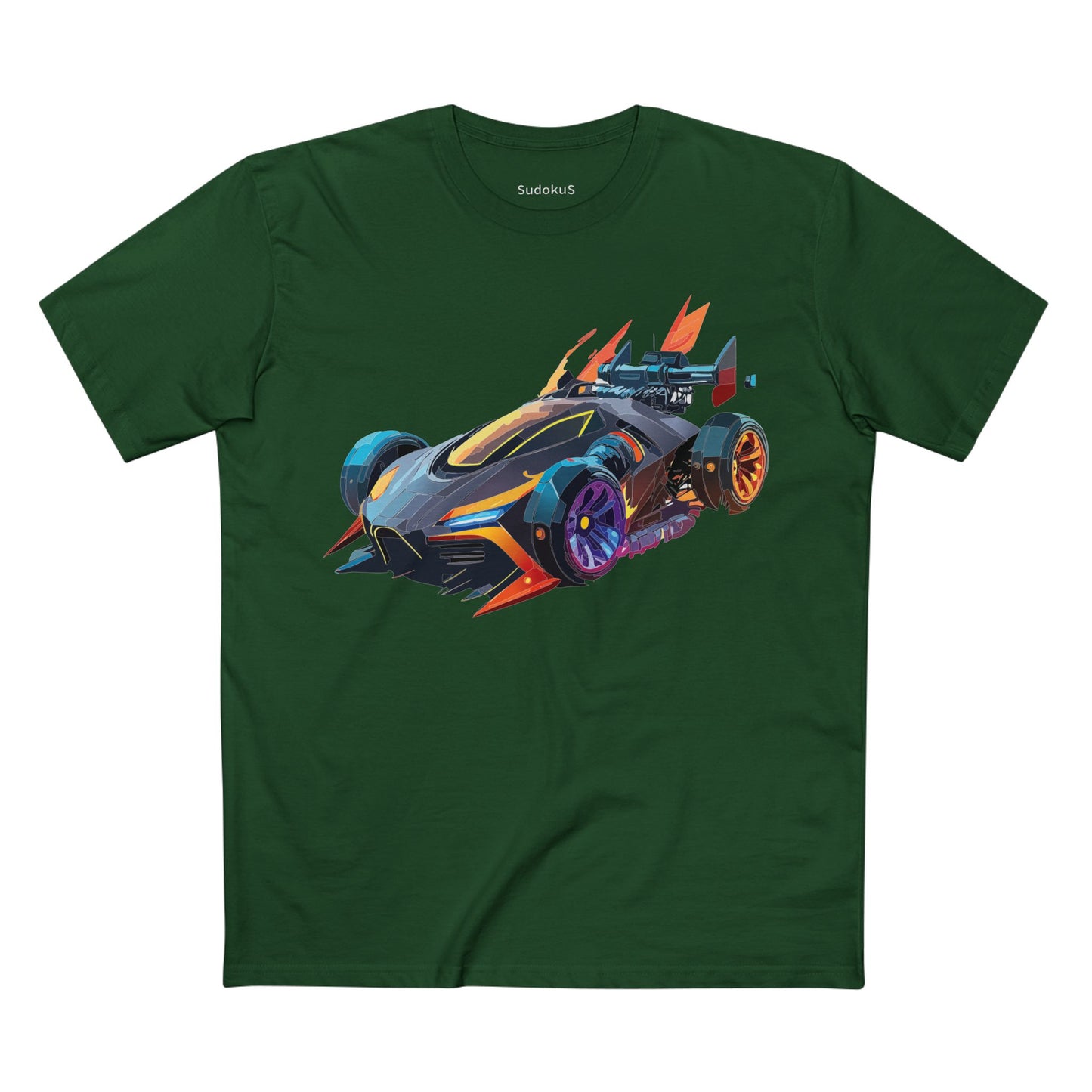 Hot Wheels Car Shirt Unisex Premium Cotton Tee With Unique Car Art Design Inspired by Speed
