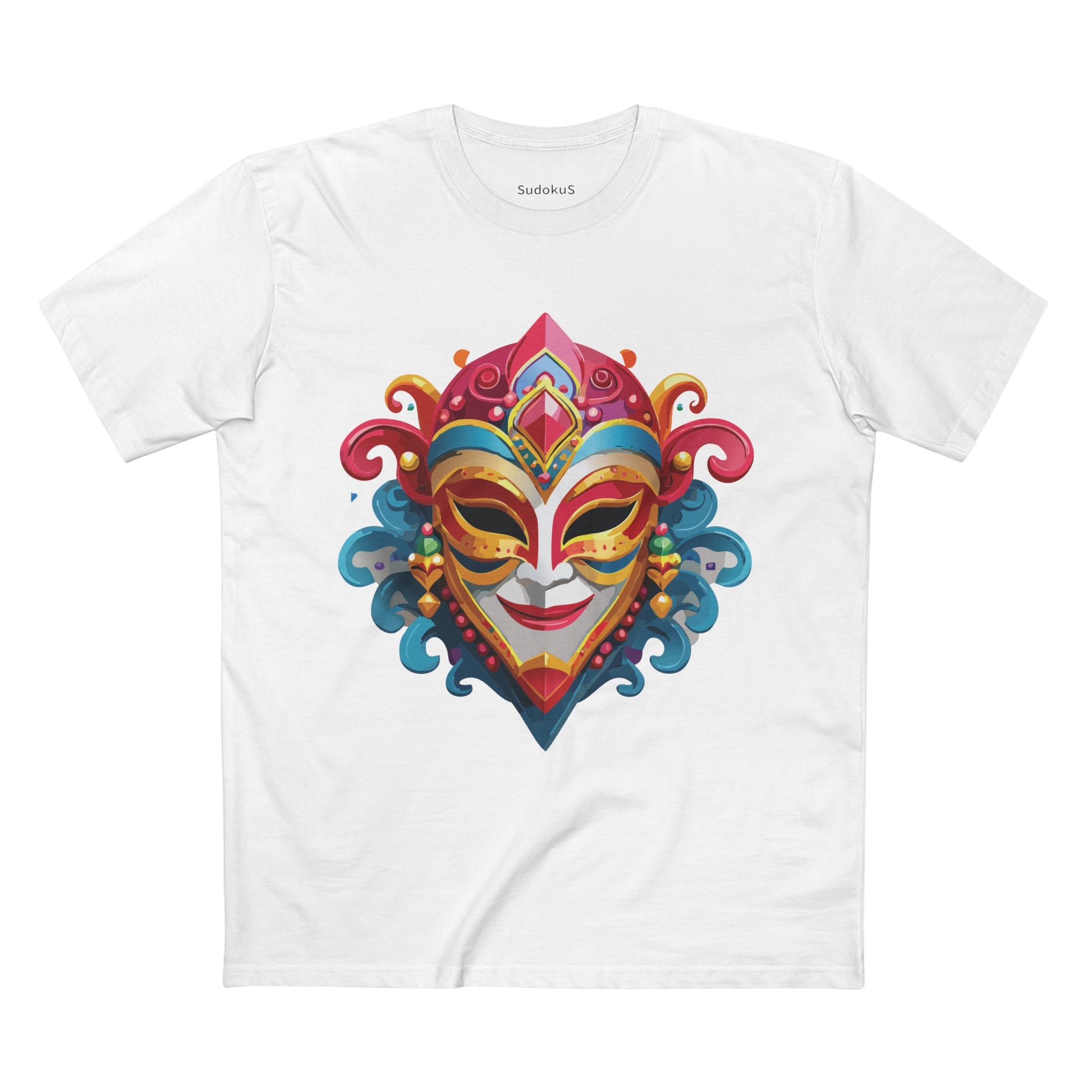 Mask Shirt, Shirt with Face - SudokuS