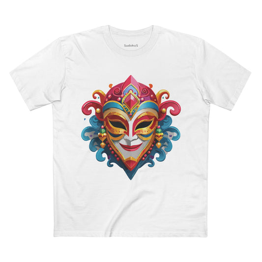 Mask Shirt, Shirt with Face - SudokuS