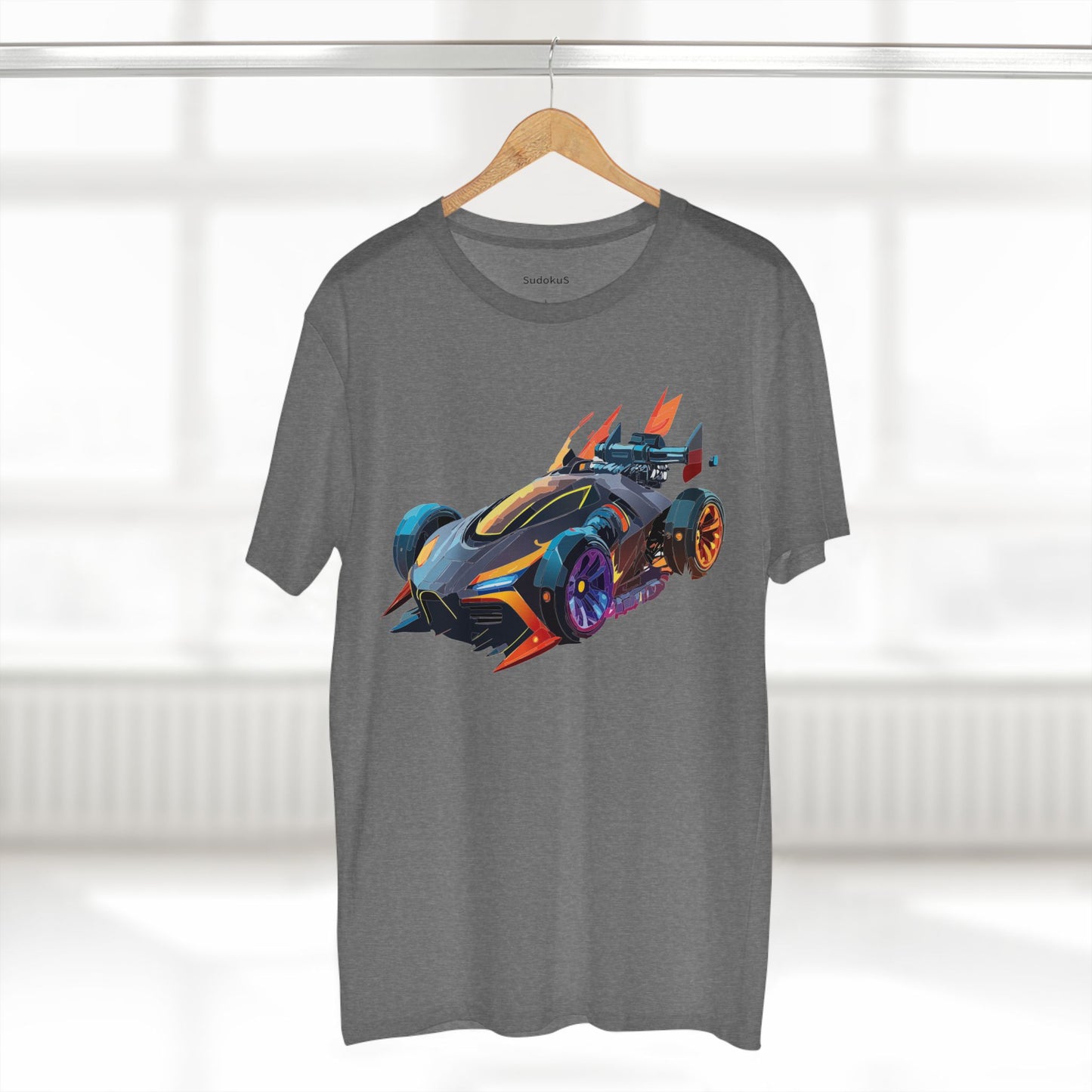 Hot Wheels Car Shirt Unisex Premium Cotton Tee With Unique Car Art Design Inspired by Speed