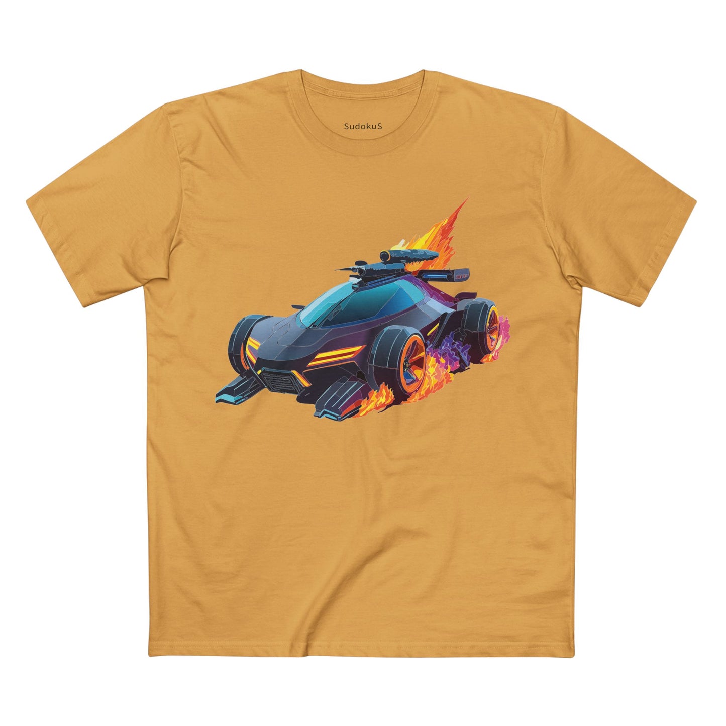 Unisex Car Shirt Hot Wheels Tee Premium Cotton With Unique Art Design For Everyday Wear