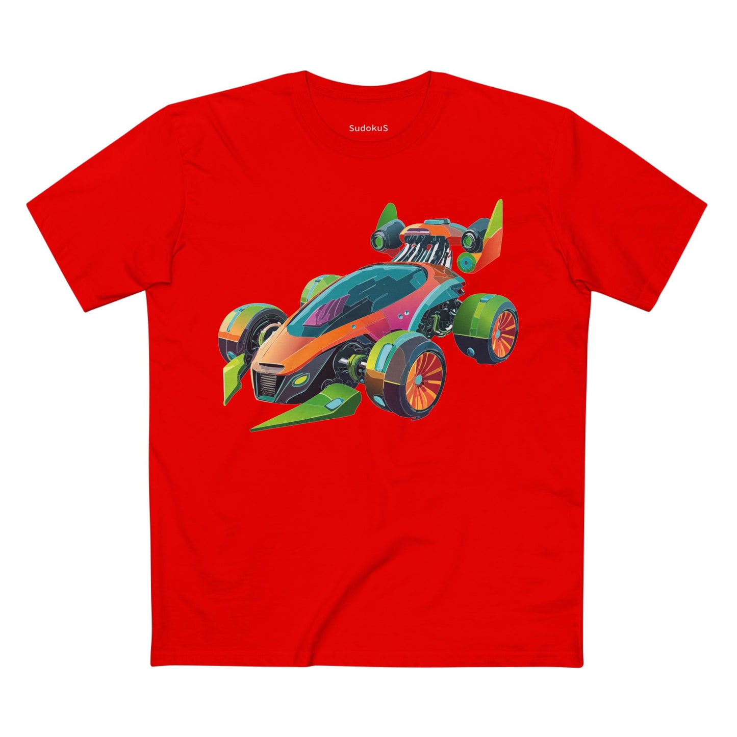 Unisex Car Shirt Hot Wheels Tee Premium Cotton Art Design Regular Fit Crew Neck Edition