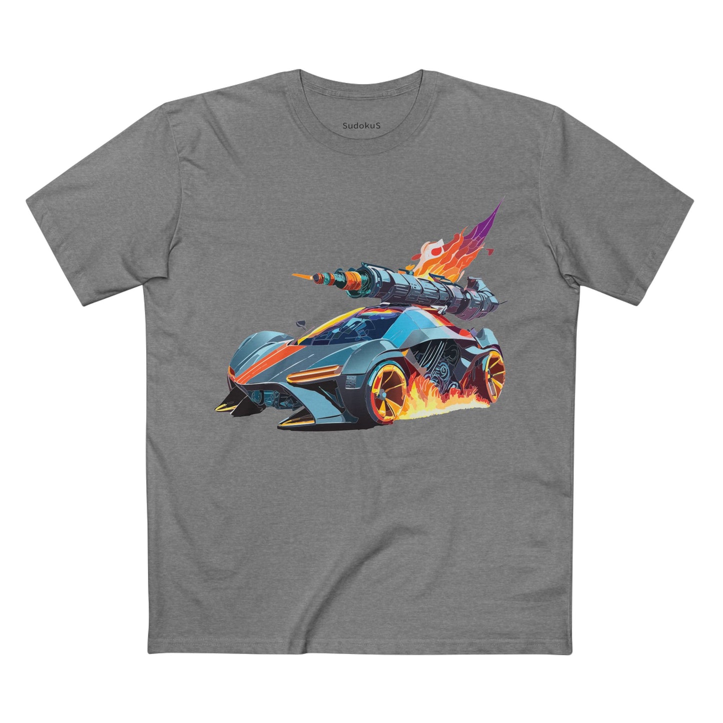 Hot Wheels Car Shirt Unisex Premium Cotton Tee Unique Art Design Preshrunk Regular Fit Crew Neck