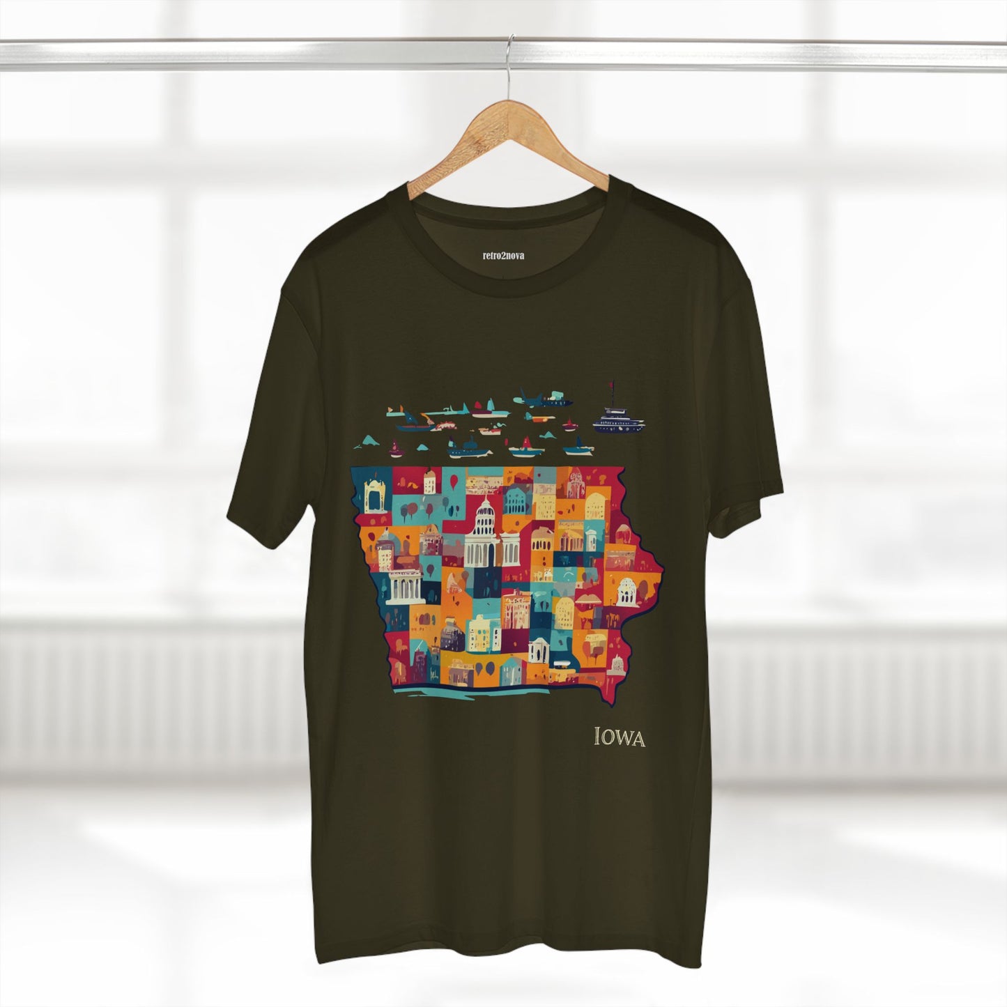 US State Shirts, Iowa Shirt
