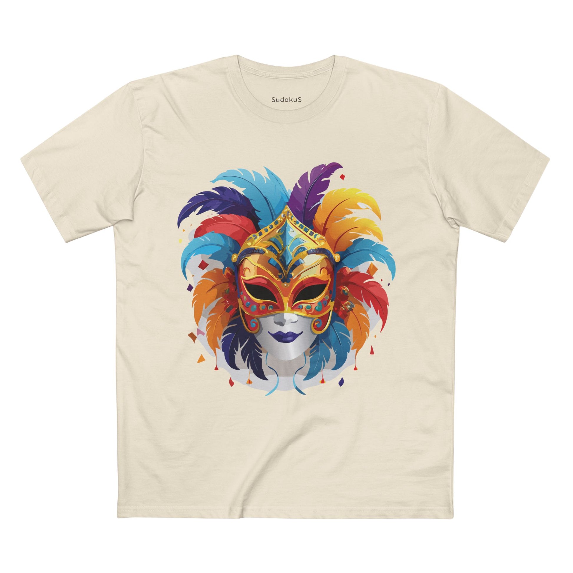 Mask Shirt, Shirt with Face - SudokuS