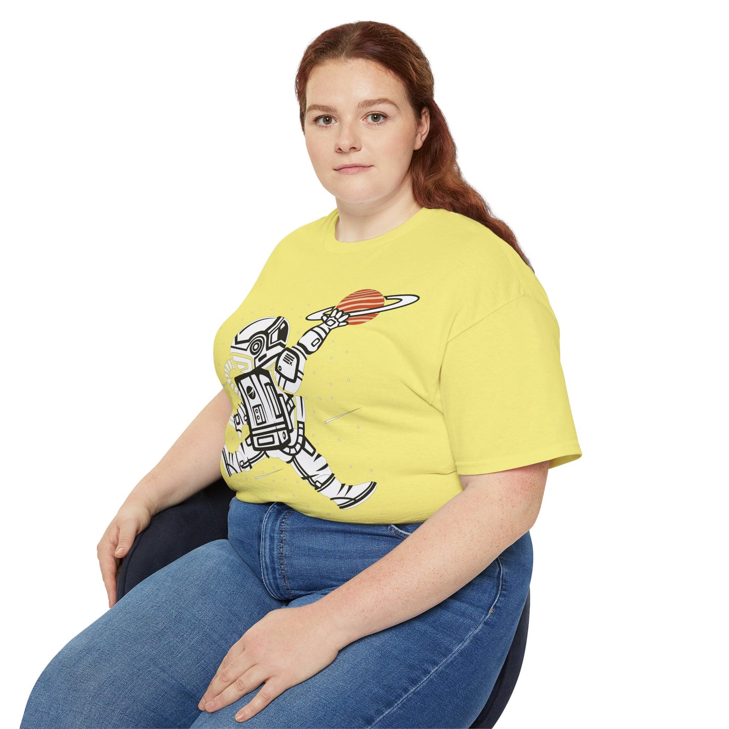 Astronaut Tee Shirt, Astronaut Graphic T‑Shirt, Cartoon Graphic T-Shirt, Art Design Shirt, Cosmos Tee Shirts 3