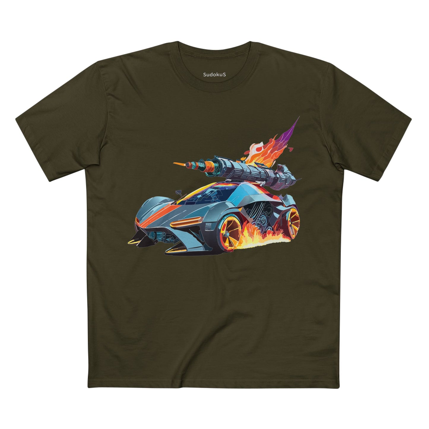 Hot Wheels Car Shirt Unisex Premium Cotton Tee Unique Art Design Preshrunk Regular Fit Crew Neck