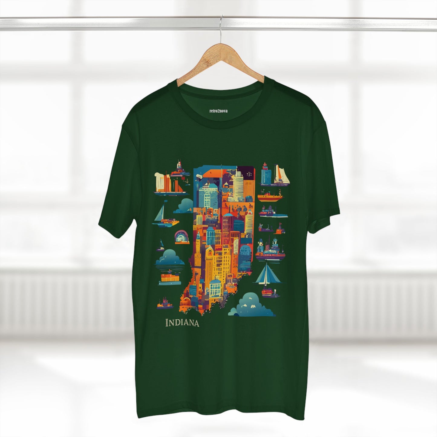 US State Shirts, Indiana Shirt