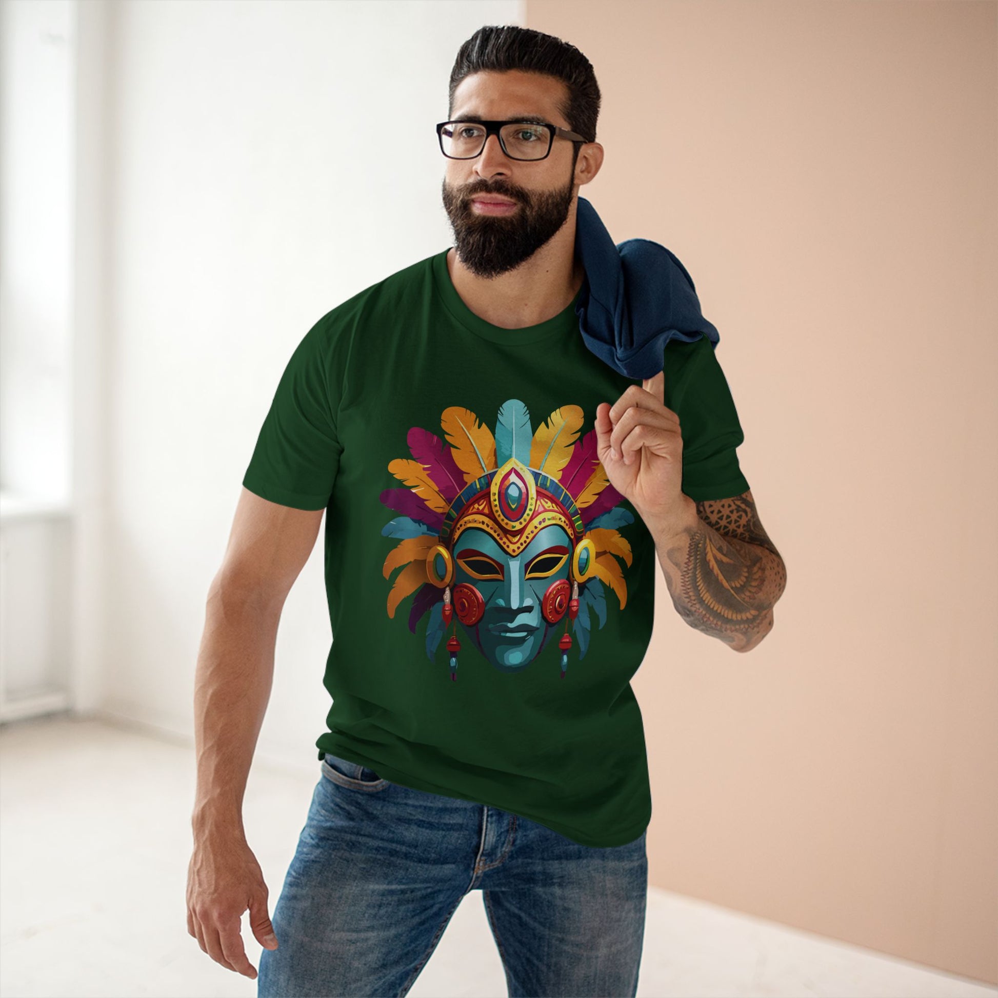 Mask Shirt, Shirt with Face - SudokuS