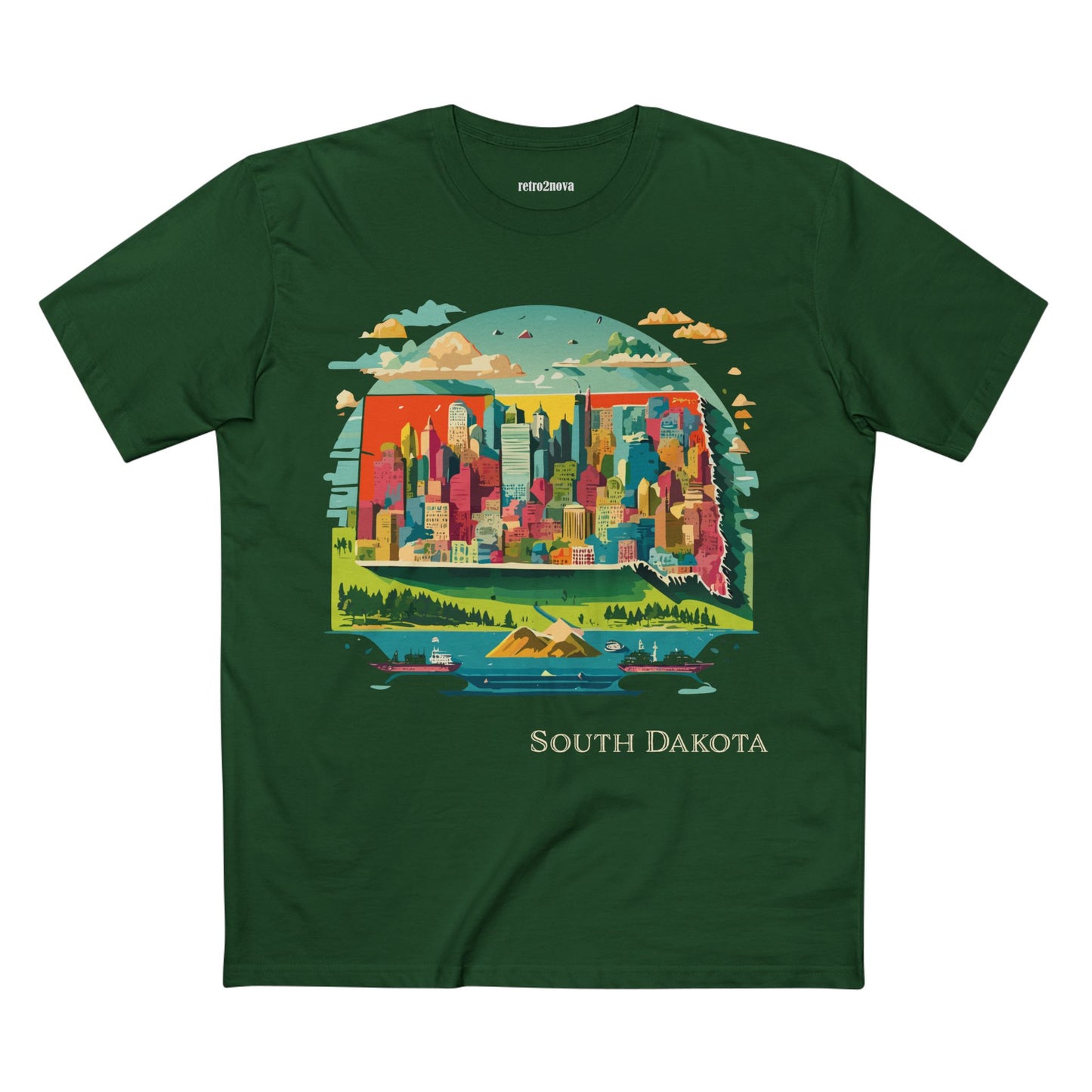 US State Shirts, South Dakota Shirt
