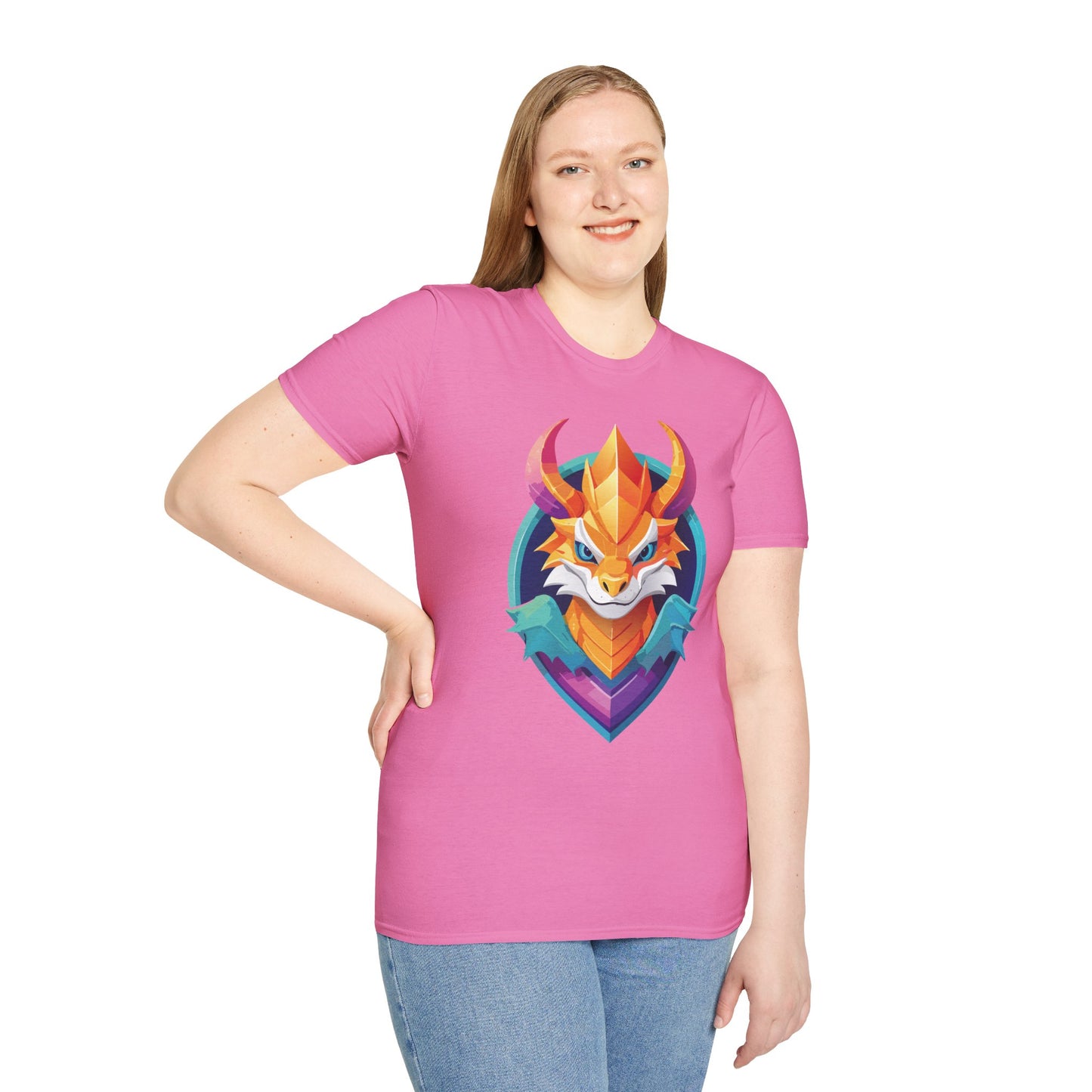 Dragon T Shirt, Dragon Shirt, Shirt with Animals, Animal Shirt