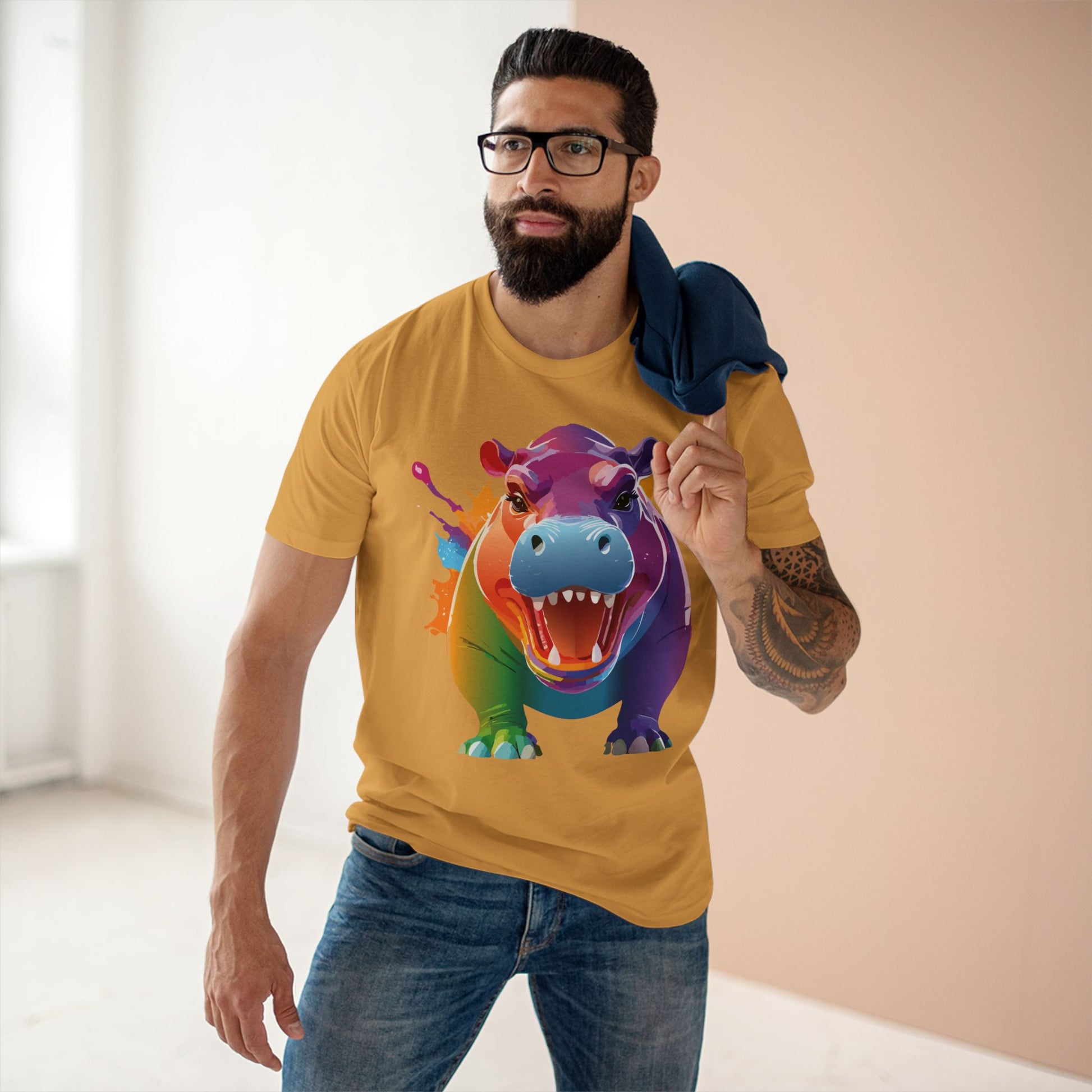 Animal Shirt, Hippo Shirt - SudokuS