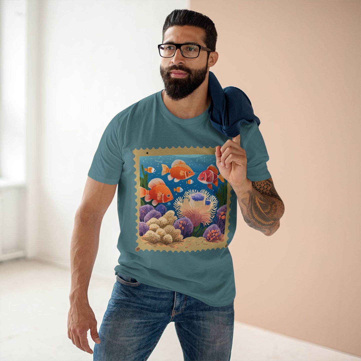 Stamp Shirt, Postage Stamp Shirt