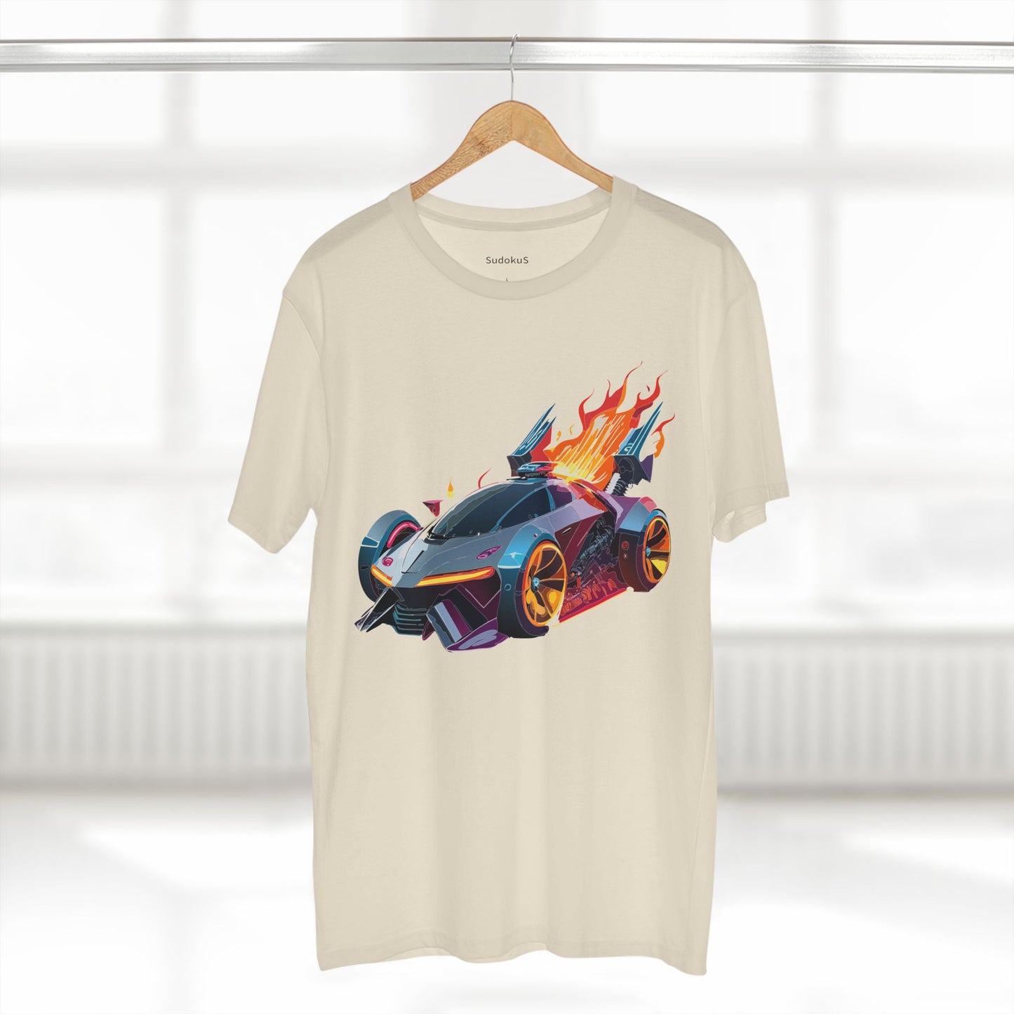 Car Shirt Hot Wheels Unisex Premium Cotton Tee With Unique Art Design Regular Fit Crew Neck