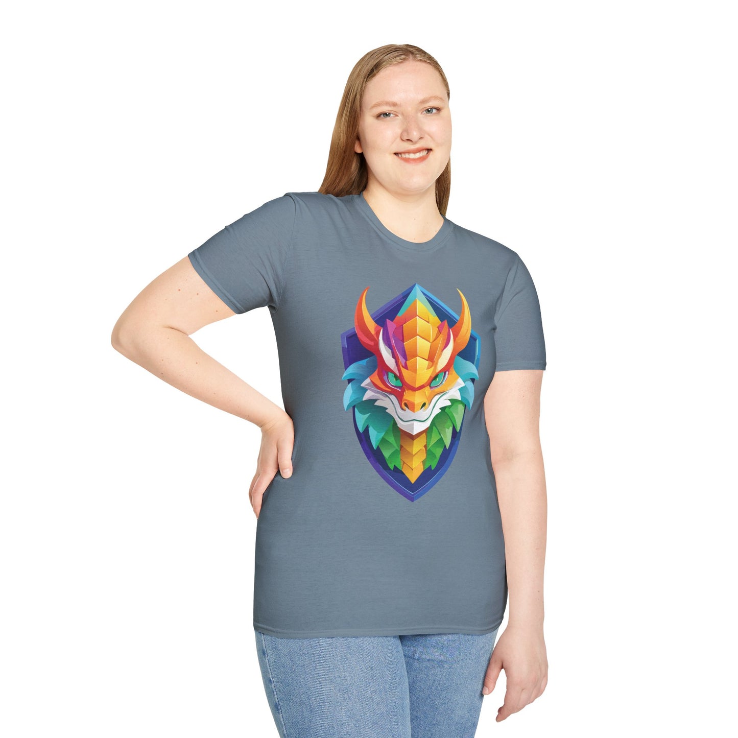 Dragon T Shirt, Dragon Shirt, Shirt with Animals, Animal Shirt
