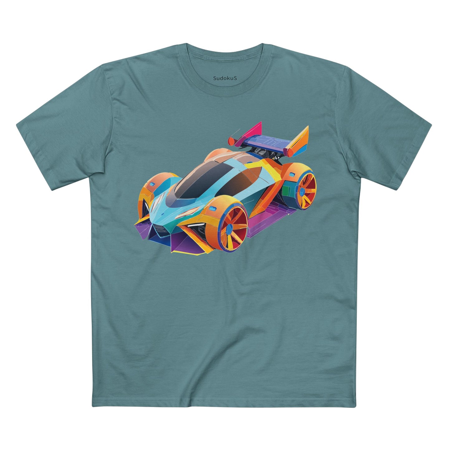 Hot Wheels Car Shirt Unisex Premium Cotton Tee With Unique Car Art Design Preshrunk