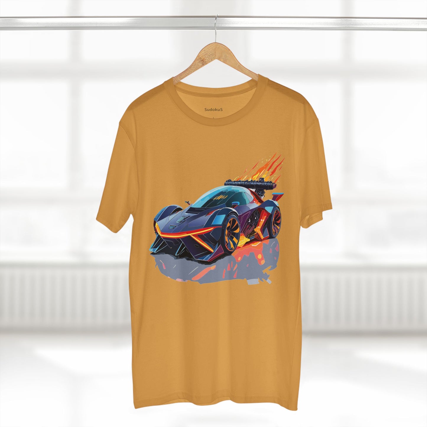 Hot Wheels Car Shirt Unisex Premium Cotton Tee With Unique Car Art Design For Fans