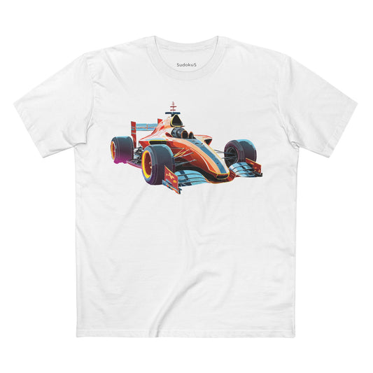 Unisex Car and Hot Wheels Shirt Premium Cotton Tee with Unique Art Design Graphic Illustration
