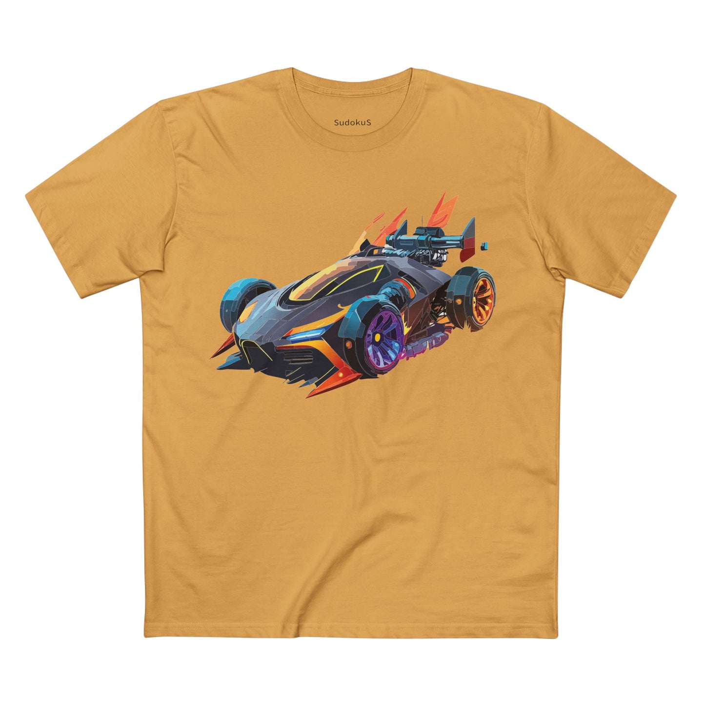 Hot Wheels Car Shirt Unisex Premium Cotton Tee With Unique Car Art Design Inspired by Speed