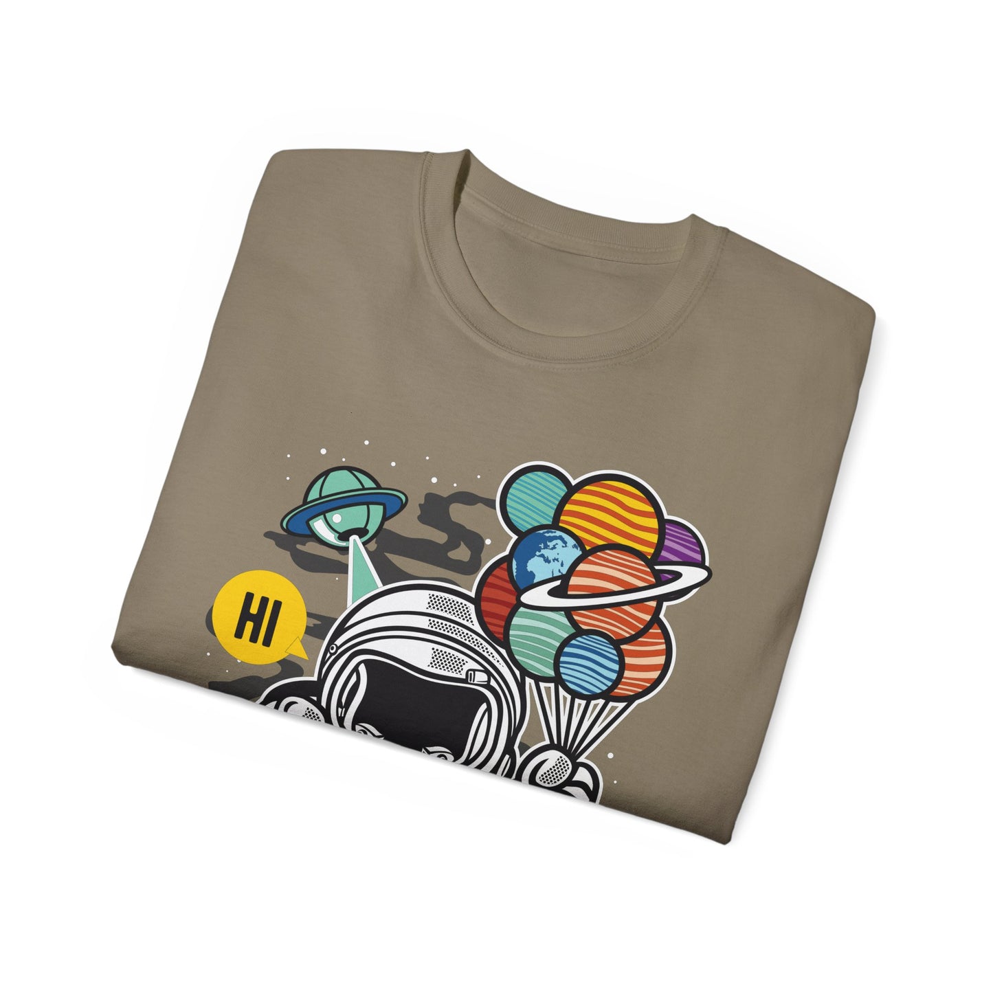 Astronaut Tee Shirt, Astronaut Graphic T‑Shirt, Cartoon Graphic T-Shirt, Art Design Shirt, Cosmos Tee Shirts 7