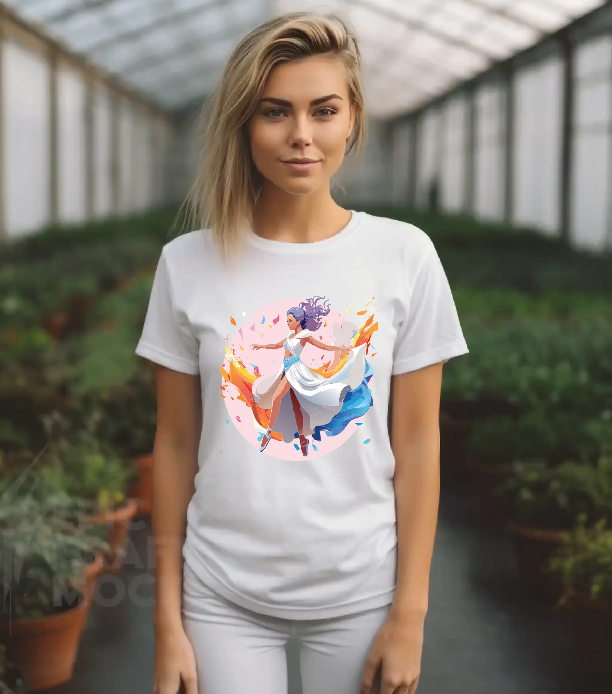 Ladies Graphic Tees, Dancer Shirt - SudokuS